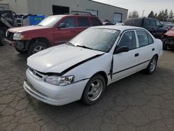 Toyota Corolla VE Vehiculos salvage en venta: 2000 Toyota Corolla VE