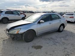 Salvage cars for sale from Copart Haslet, TX: 2005 Honda Accord LX