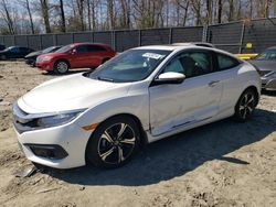 Honda Civic Touring salvage cars for sale: 2016 Honda Civic Touring
