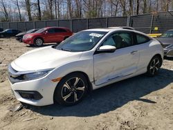 Honda salvage cars for sale: 2016 Honda Civic Touring