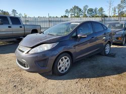 Salvage cars for sale from Copart Harleyville, SC: 2013 Ford Fiesta SE