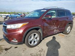 Toyota salvage cars for sale: 2014 Toyota Highlander Limited