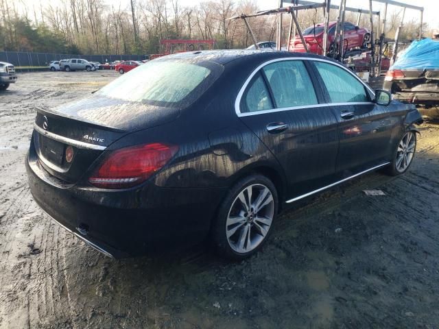 2019 Mercedes-Benz C 300 4matic