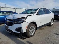 Salvage cars for sale at Dyer, IN auction: 2022 Chevrolet Equinox LT