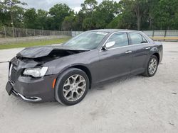 Salvage cars for sale from Copart Fort Pierce, FL: 2016 Chrysler 300C Platinum