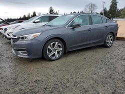 Salvage cars for sale from Copart Graham, WA: 2020 Subaru Legacy Limited
