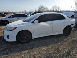 Salvage cars for sale from Copart London, ON: 2012 Toyota Corolla Base