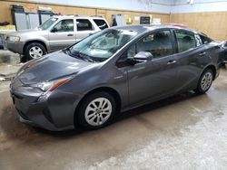 Salvage cars for sale at Kincheloe, MI auction: 2017 Toyota Prius