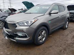 Salvage cars for sale at Elgin, IL auction: 2017 Hyundai Santa FE Sport