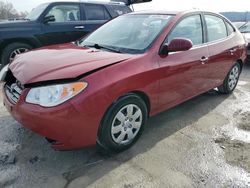 Salvage cars for sale at Cahokia Heights, IL auction: 2007 Hyundai Elantra GLS