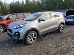 Salvage cars for sale at Graham, WA auction: 2020 KIA Sportage LX