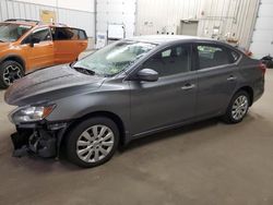 Salvage cars for sale from Copart Candia, NH: 2016 Nissan Sentra S