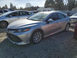 Toyota Camry l salvage cars for sale: 2018 Toyota Camry L