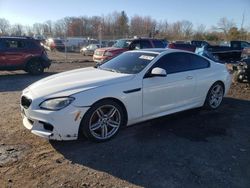 Salvage cars for sale from Copart Chalfont, PA: 2013 BMW 650 XI