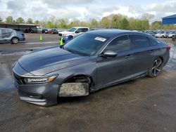 Salvage cars for sale at Florence, MS auction: 2019 Honda Accord Sport