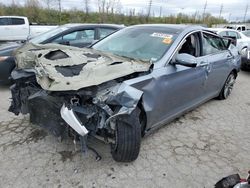 Salvage Cars with No Bids Yet For Sale at auction: 2017 Genesis G80 Base