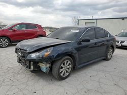 Salvage cars for sale at Kansas City, KS auction: 2012 Subaru Legacy 2.5I Premium