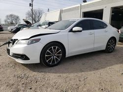 Salvage cars for sale from Copart Blaine, MN: 2016 Acura TLX Tech