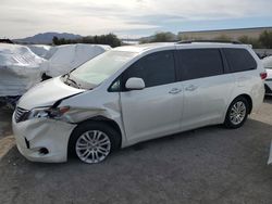 Salvage cars for sale from Copart Las Vegas, NV: 2017 Toyota Sienna XLE