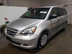 Salvage cars for sale at Elgin, IL auction: 2007 Honda Odyssey LX