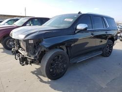 Salvage cars for sale at Grand Prairie, TX auction: 2021 Chevrolet Tahoe C1500 Premier