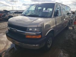 Salvage trucks for sale at Elgin, IL auction: 2005 Chevrolet Express G3500