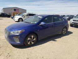 Salvage cars for sale at Amarillo, TX auction: 2019 Hyundai Ioniq SEL