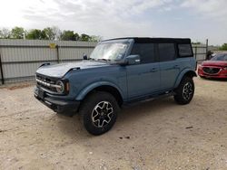 Salvage cars for sale from Copart New Braunfels, TX: 2021 Ford Bronco Base