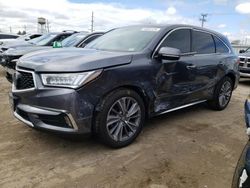Salvage cars for sale at Chicago Heights, IL auction: 2018 Acura MDX Technology