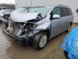 Toyota Sienna XLE salvage cars for sale: 2015 Toyota Sienna XLE