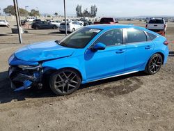 Salvage cars for sale from Copart San Diego, CA: 2022 Honda Civic Sport Touring