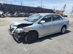Salvage cars for sale at Wilmington, CA auction: 2010 Toyota Corolla Base