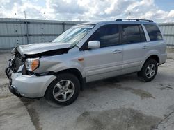 Honda Pilot EXL salvage cars for sale: 2007 Honda Pilot EXL