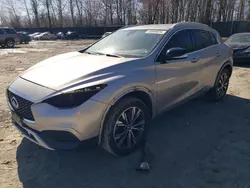 Salvage cars for sale from Copart Waldorf, MD: 2017 Infiniti QX30 Base