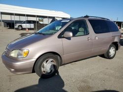 Salvage cars for sale from Copart Fresno, CA: 2003 Toyota Sienna LE