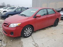 Salvage cars for sale at Lawrenceburg, KY auction: 2012 Toyota Corolla Base