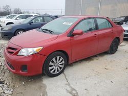 Toyota salvage cars for sale: 2012 Toyota Corolla Base