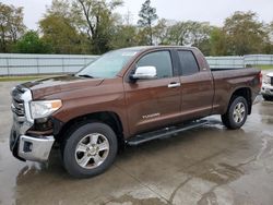 Salvage cars for sale from Copart Savannah, GA: 2017 Toyota Tundra Double Cab SR/SR5