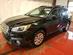 Salvage cars for sale at Angola, NY auction: 2017 Subaru Outback 2.5I Premium