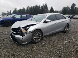 Salvage cars for sale at Graham, WA auction: 2017 Toyota Camry LE