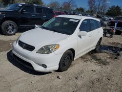 Salvage cars for sale from Copart Madisonville, TN: 2005 Toyota Corolla Matrix XR