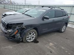 Salvage cars for sale from Copart Magna, UT: 2015 Jeep Cherokee Latitude