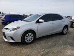 Salvage cars for sale from Copart Antelope, CA: 2016 Toyota Corolla L