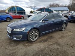 Lincoln MKZ salvage cars for sale: 2017 Lincoln MKZ Select