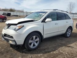 Salvage cars for sale from Copart Columbia Station, OH: 2013 Acura MDX Technology