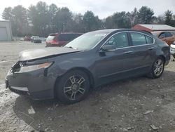 Salvage cars for sale at Mendon, MA auction: 2011 Acura TL