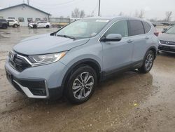 Salvage cars for sale at Pekin, IL auction: 2022 Honda CR-V EX