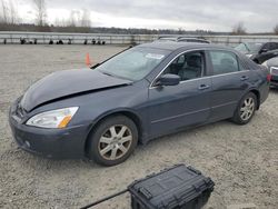 Salvage cars for sale at Arlington, WA auction: 2005 Honda Accord EX