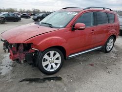 Salvage cars for sale at Cahokia Heights, IL auction: 2013 Mitsubishi Outlander SE