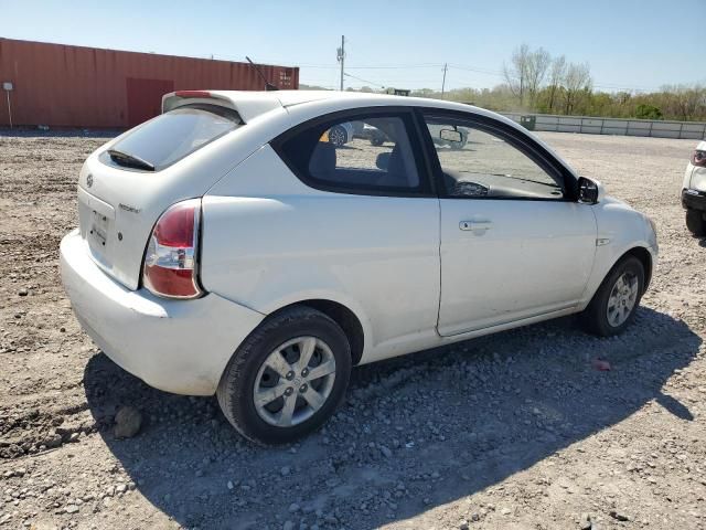 2010 Hyundai Accent Blue